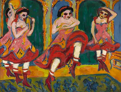 Czardas Dancers Ernst Ludwig Kirchner